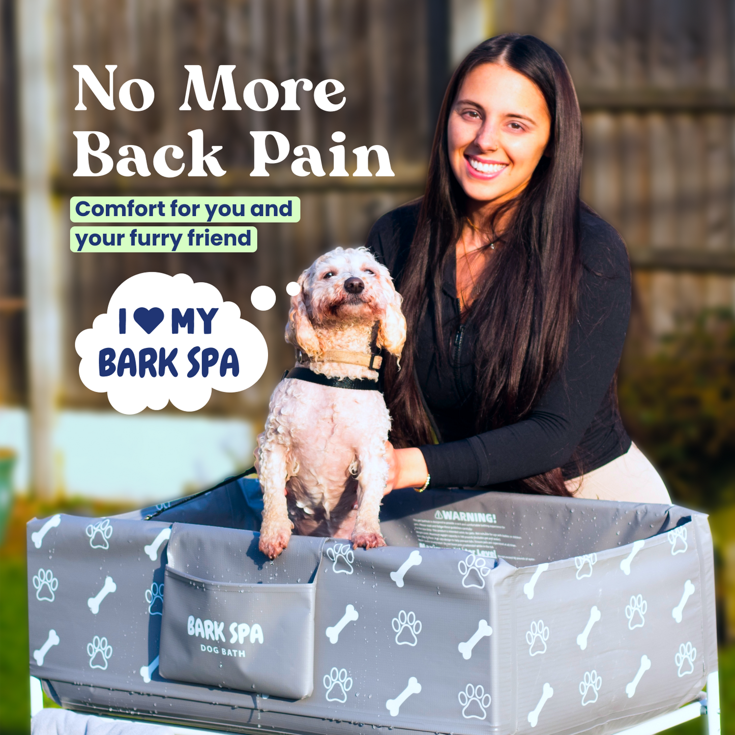 Bark Spa Oasis Bundle with FREE Brush and Towel