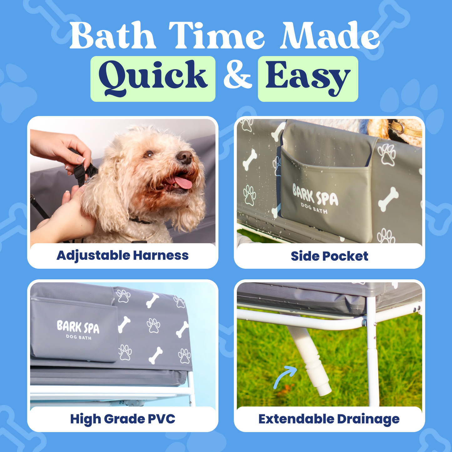 Bark Spa Oasis Bundle with FREE Brush and Towel