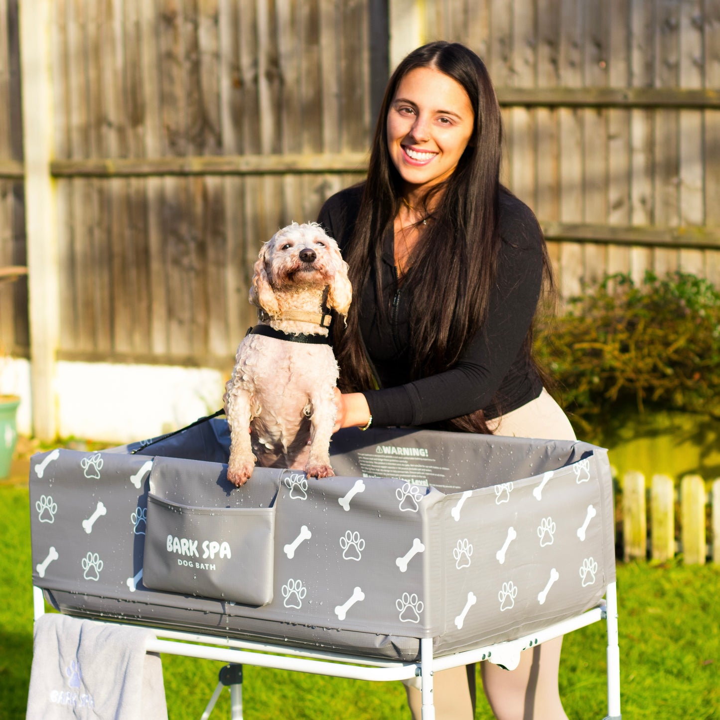 Bark Spa Oasis Bundle with FREE Brush and Towel