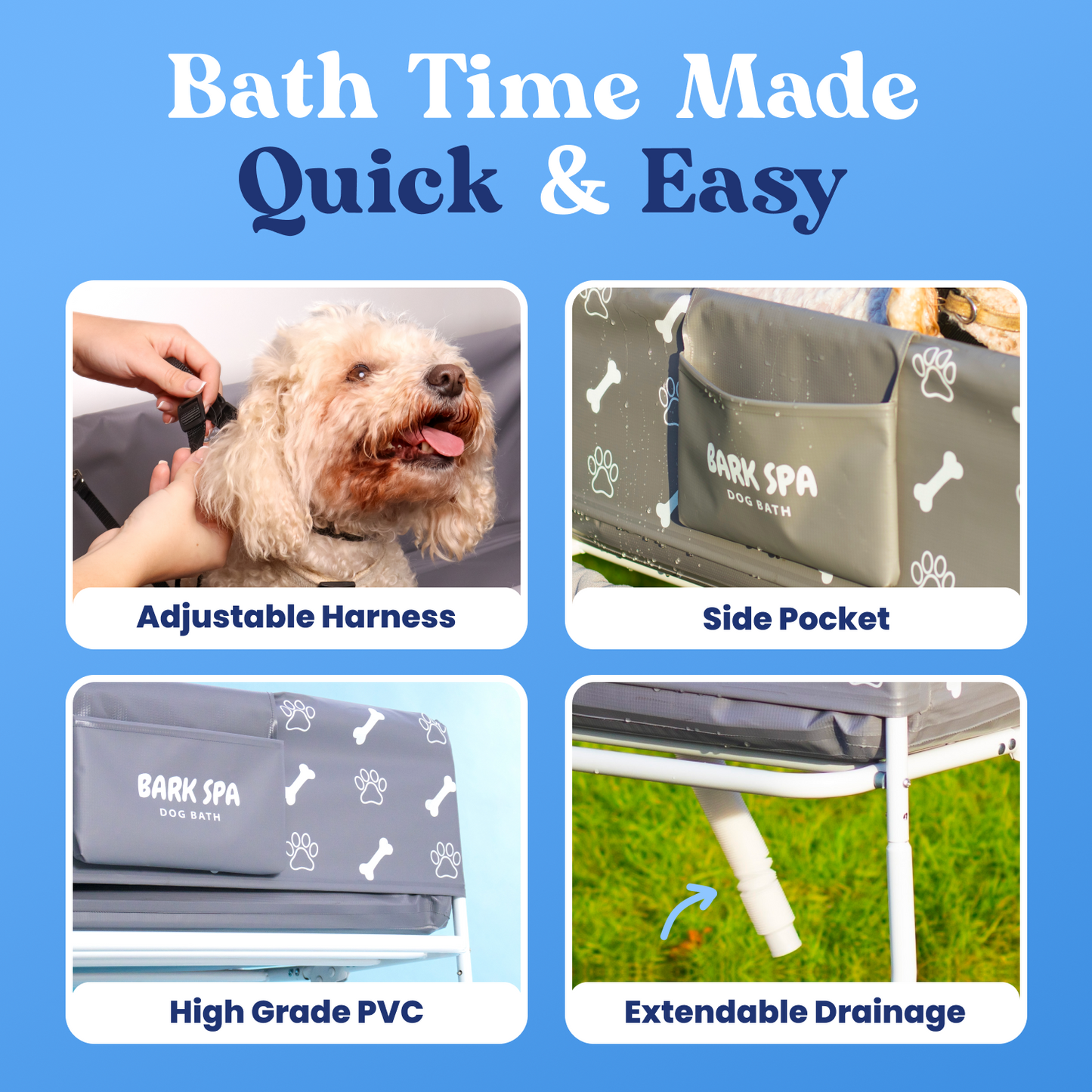 Bark Spa Oasis Bundle with FREE Brush and Towel