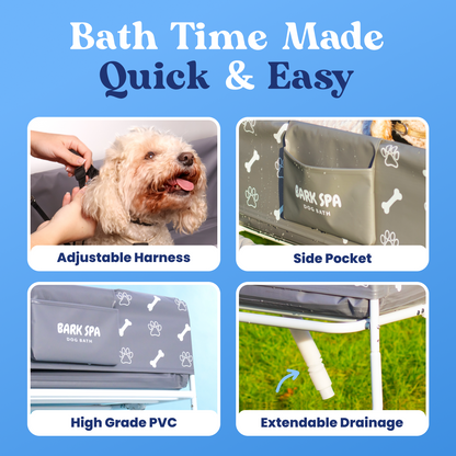 Bark Spa Dog Bath Tub